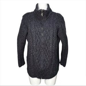 𝅺Carraig Donn Merino Wool Cable Knit Sweater Size Large